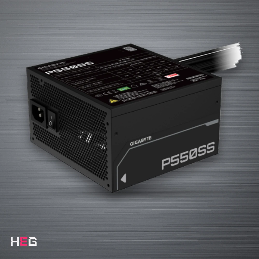GP-P550SS 550W 80 Plus Silver ATX 3.1 Black