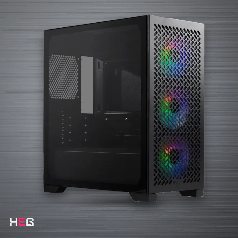 Elite 302 Black (3 Fans Argb)