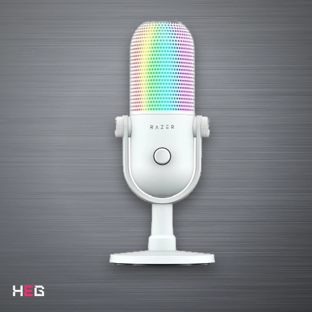 Seiren V3 Chroma RGB USB Blanco