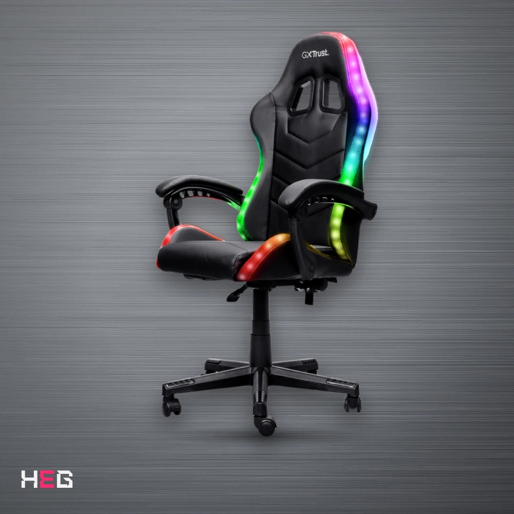 GXT 704 Roniq Con Iluminación RGB Ajustable Negro