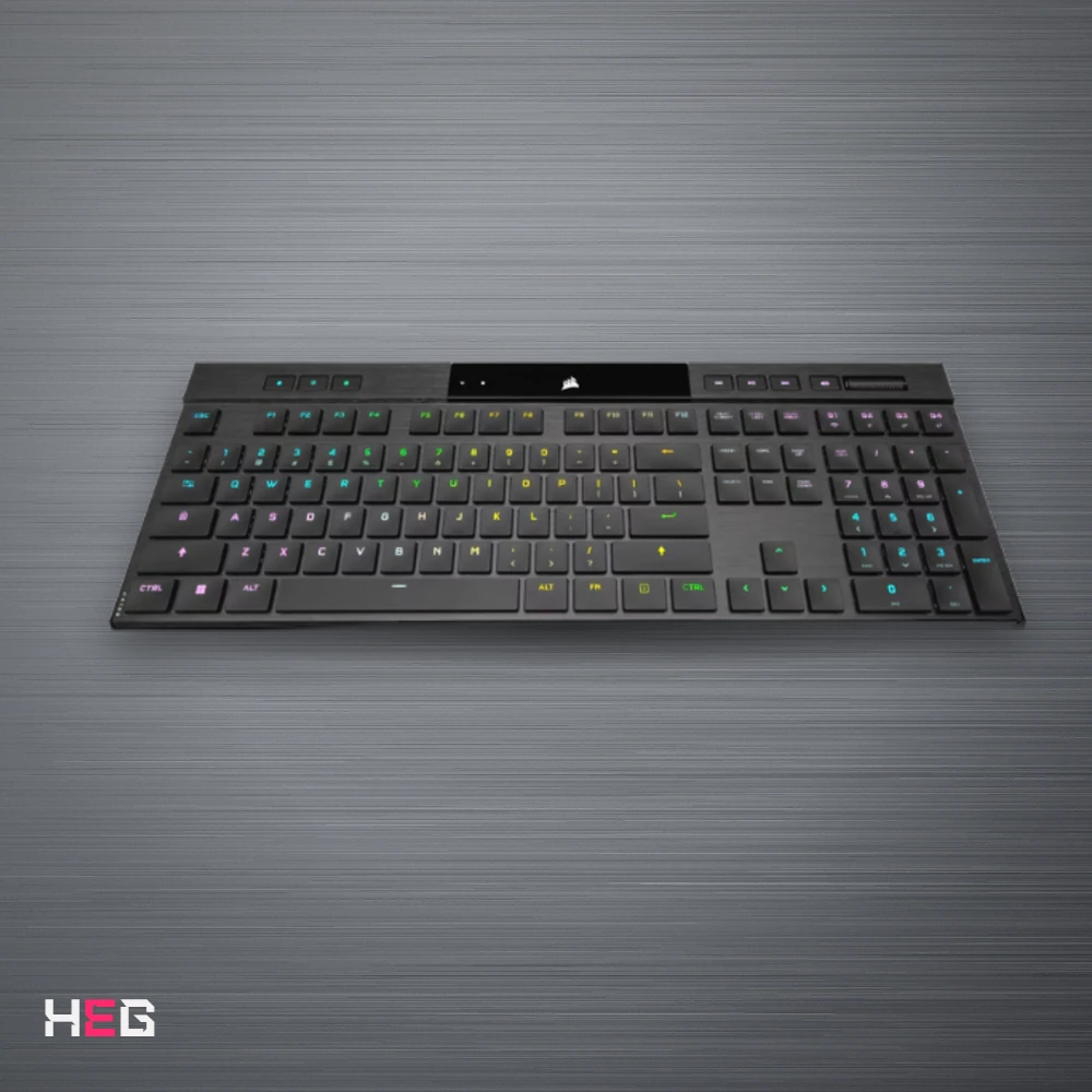 Corsair K100 Air RGB Switch Cherry Mx Ultra Low Profile Black Wireless