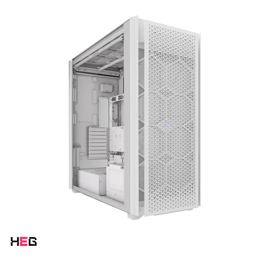 Corsair Full-tower 9000D RGB Airflow White